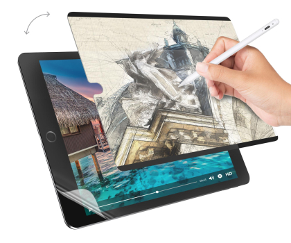 Folia ochronna na tablet SwitchEasy SwitchPaper 2-in-1 do iPad 10.2" (2021) (Transparent)